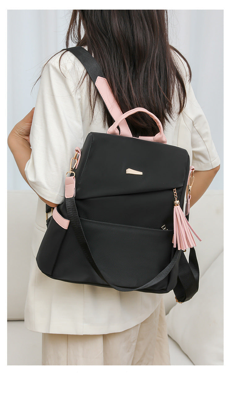 VELYA - Sac à dos femme – Tissu Oxford, design, antivol, usage quotidien ou voyage