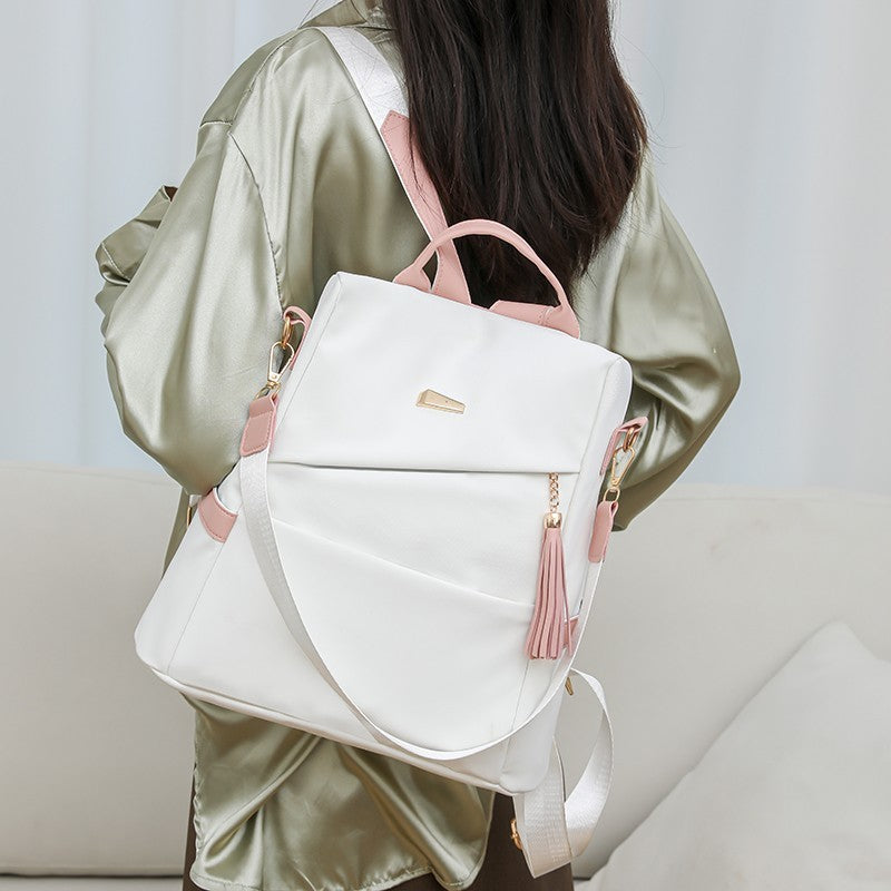 VELYA - Sac à dos femme – Tissu Oxford, design, antivol, usage quotidien ou voyage