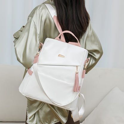 VELYA - Sac à dos femme – Tissu Oxford, design, antivol, usage quotidien ou voyage