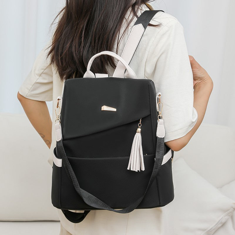 VELYA - Sac à dos femme – Tissu Oxford, design, antivol, usage quotidien ou voyage