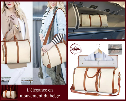 VELYA - Sac de Voyage CarryAll | Élégant, Compact & Format Cabine